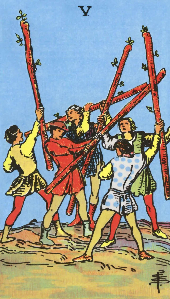 П’ятірка Жезлів